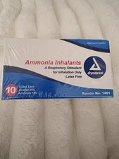 Dynarex Ammonia Inhalant Ampules, 20-Pack, fo...