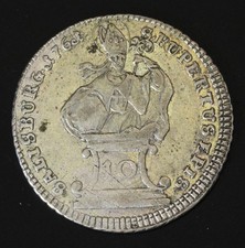 SALISBURGO 10 incrociatori 1761 - argento - Sigmondo III - VF- - 3606