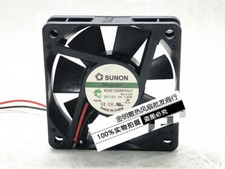 1 pcs SUNON 6015 6CM 12V 1.6W KDE1206PHV1 chassis power mute cooling fan