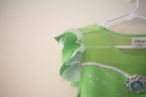 Disney Spirit Halloween Girls Size 5-6T Princess Tinker Bell Costume Dress - Picture 3 of 9