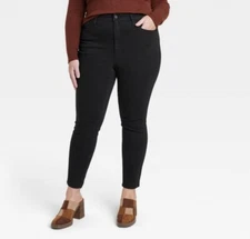 Universal Thread High-Rise Skinny Jeans size 14 S - Black - NEW