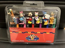 Vintage Mickey’s Stuff For Kids Playful Pens 6 Pack Disney Characters Minnie