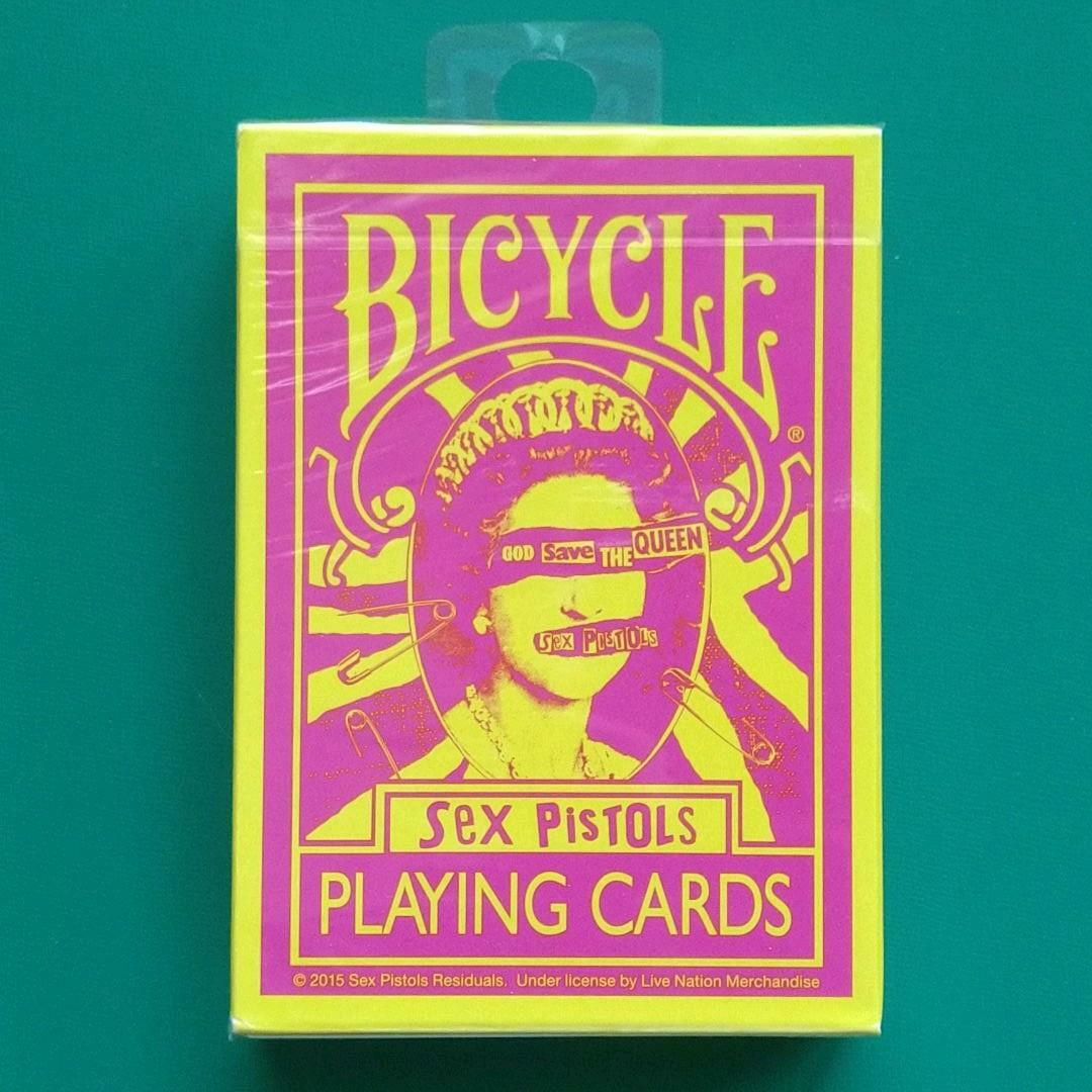 未開封 BICYCLE SEX PISTOLS playing cards Bicycle Playing