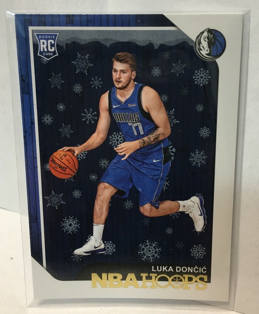 2018 19 PANINI NBA HOOPS LUKA DONCIC WINTER ROOKIE CARD MUST SEE EBay