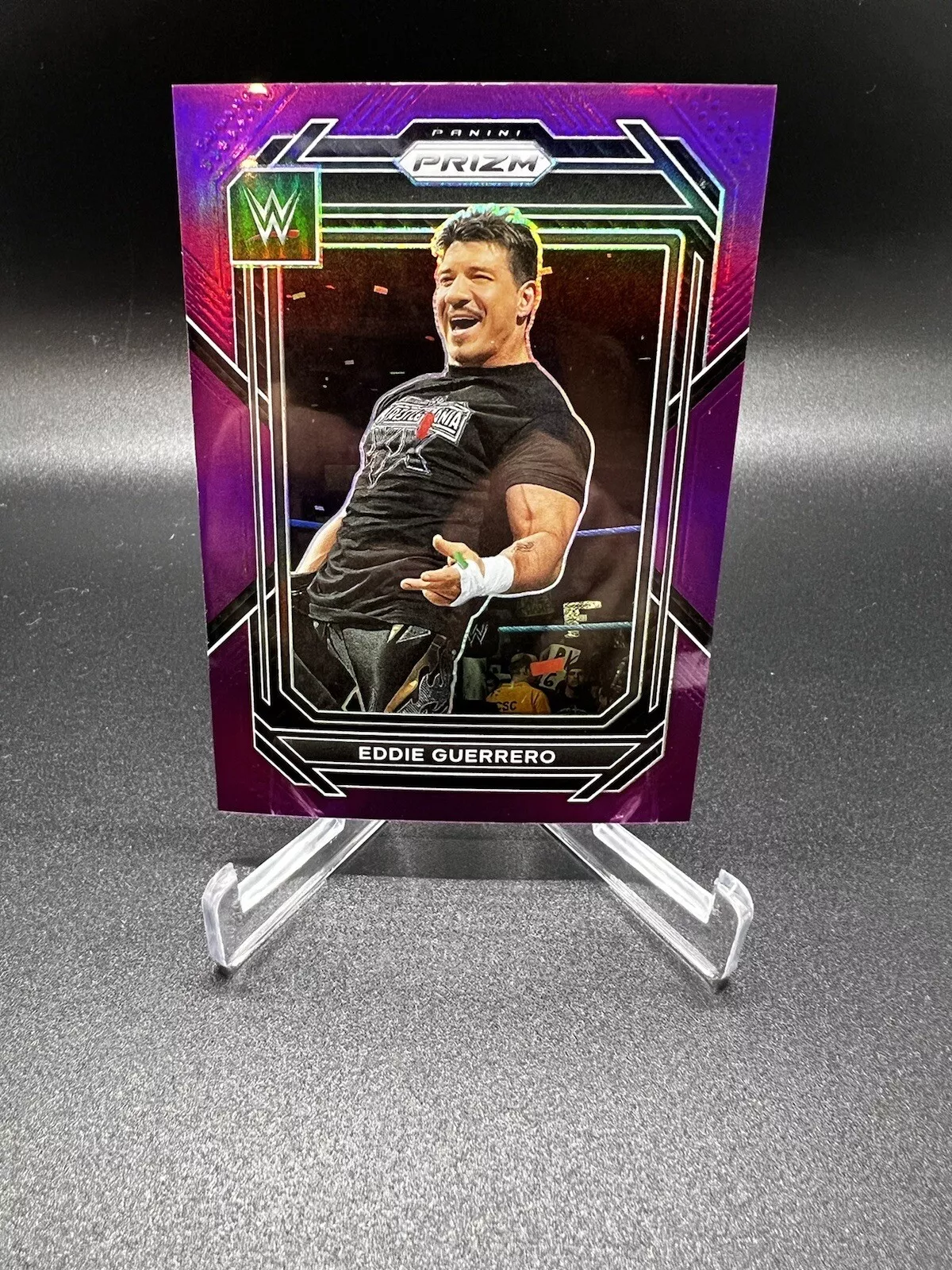 2023 Panini Prizm WWE Purple Prizm #193 Eddie Guerrero /149