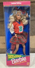 Vintage 1992 Barbie doll Limited Edition Back to School 10217 New NRFB