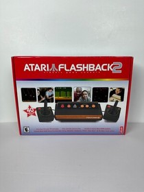 Atari Flashback  2 Plug & Play System Console Complete Tested Pitfall Centipede