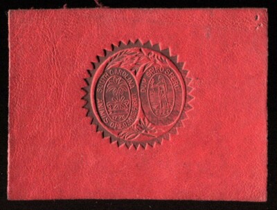 American Tobacco Card, LEATHER COLLEGE SEAL, 1910, South Carolina
