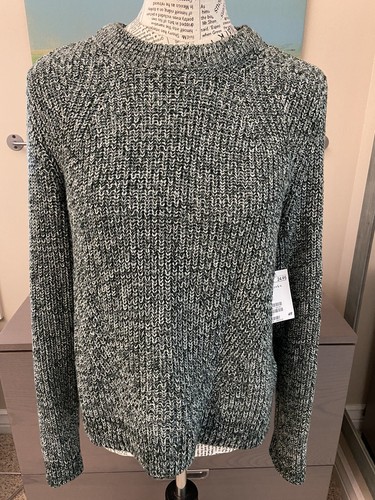 Fisherman Style Knit Pullover Sweater 