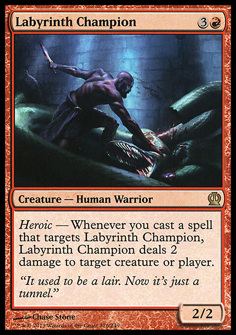 Magic the Gathering MTG Labyrinth Champion (126) Theros   LP