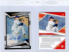 2022 Panini Elite Extra Edition Noah Dean Auto #159 Boston Red Sox