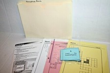 Homophones Puzzle Language Arts Center Activity Grades 2-4 NEW