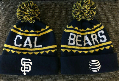 Uc Berkeley Cal Beanie SF Giants 2018 San Francisco UC Berkeley