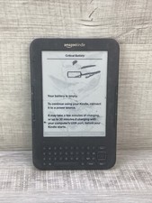 Amazon Kindle Keyboard D00901 3rd Gen 4GB Wi-Fi 6" Display eBook Reader For Part