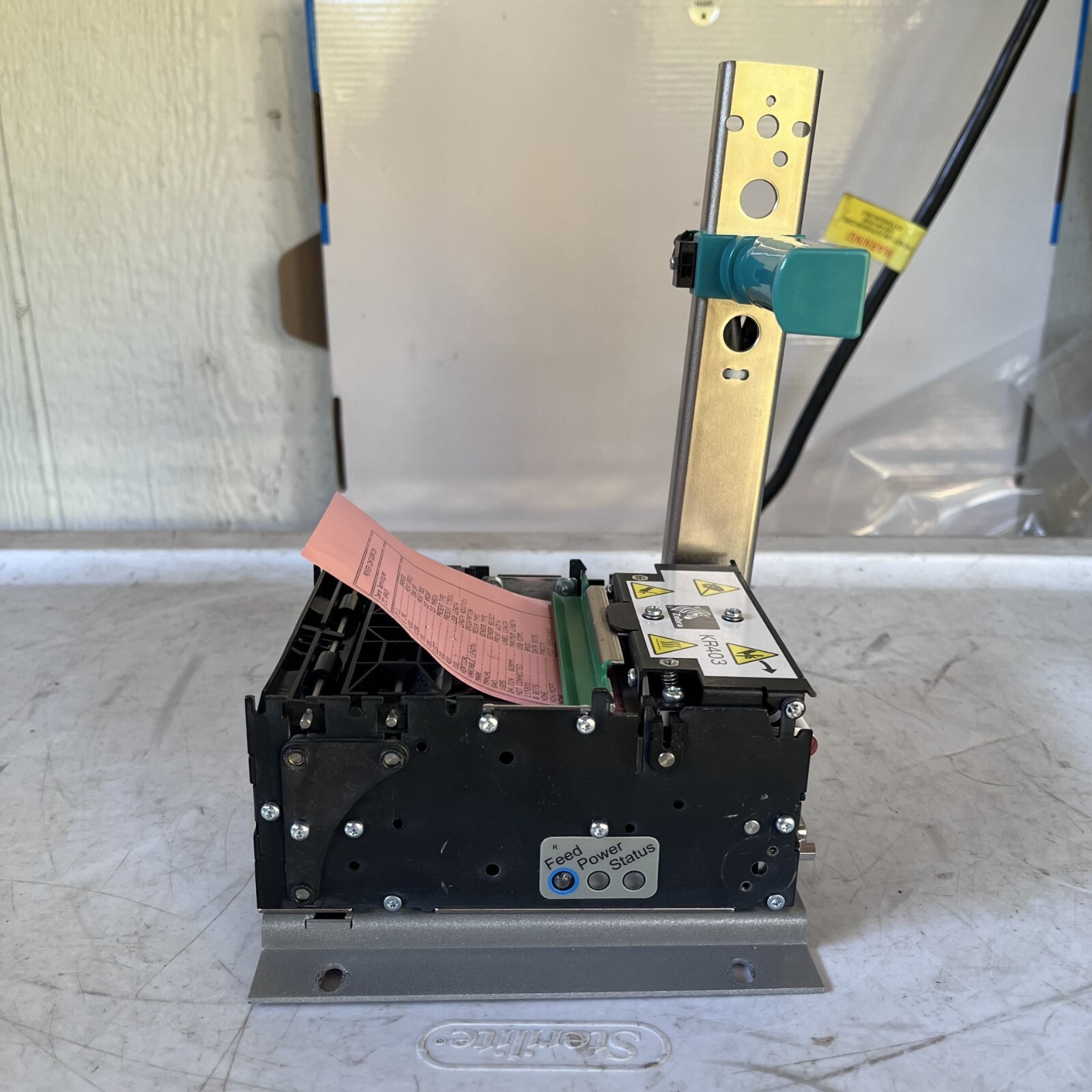 Zebra KIOSK 3" KR403 P1009545 Direct Thermal POS Receipt Ticket Printer