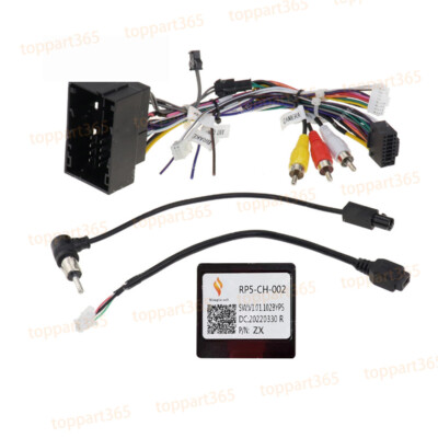 16Pin for Jeep Cherokee Compass Renegade Car Radio Power Harness