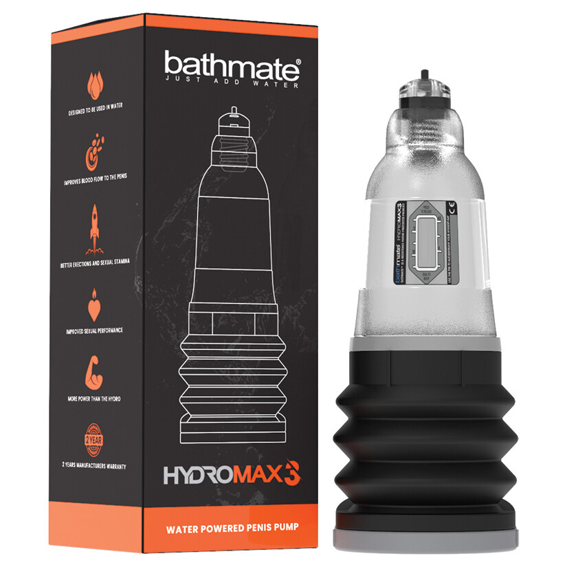 Bathmate Hydromax 3-Clear Penis Enlarger pump