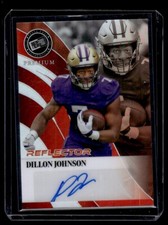 Dillon Johnson #RA-DJ1 4/5 2024 Leaf Press Pass Premium Auto