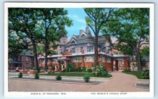 Stein's at Oshkosh WISCONSIN Linen Postcard