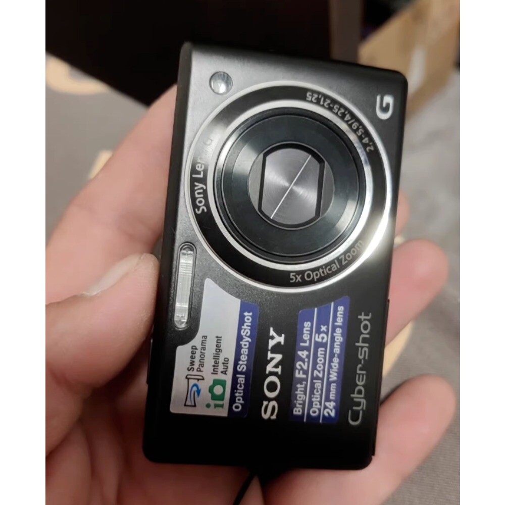 Sony DSC-W380 14.1MP CCD Vintage Digital Camera-black | eBay