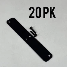 (20 PACK) Door Hardware Black
