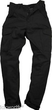 New Mens Police Security MOD Army Combat Cargo Trousers Black or Navy Blue
