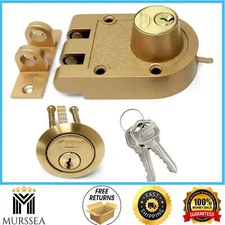 Bronze Lacquer High Security Double Cylinder Jimmy Proof Die Cast Deadbolt Lock