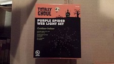 Totally Ghoul Purple Spider
