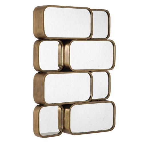 Uttermost 9437 Canute Modern Gold Mirror - Picture 4 of 5