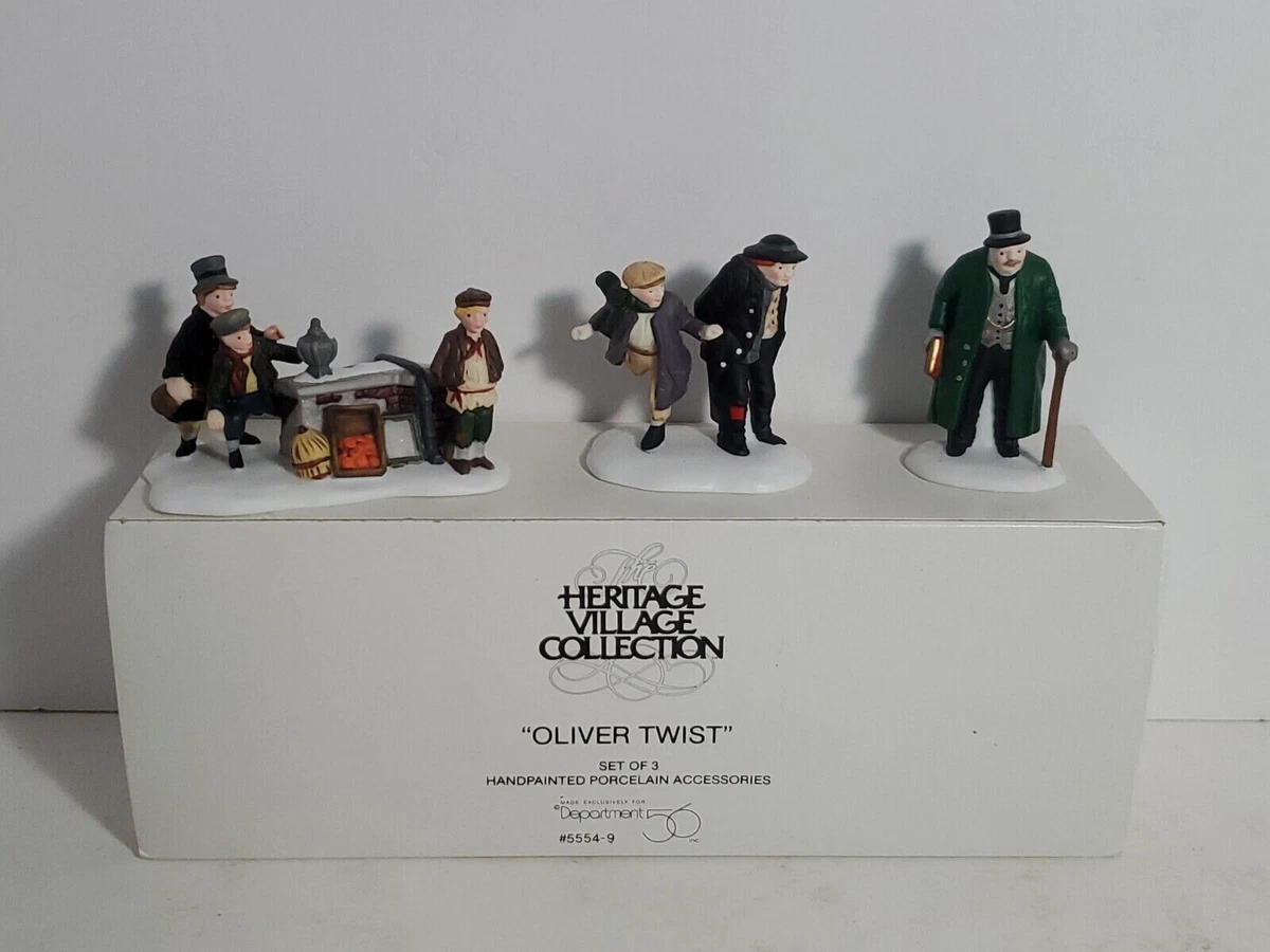 DEPT 56 “Oliver Twist” Set of 3 Figurines