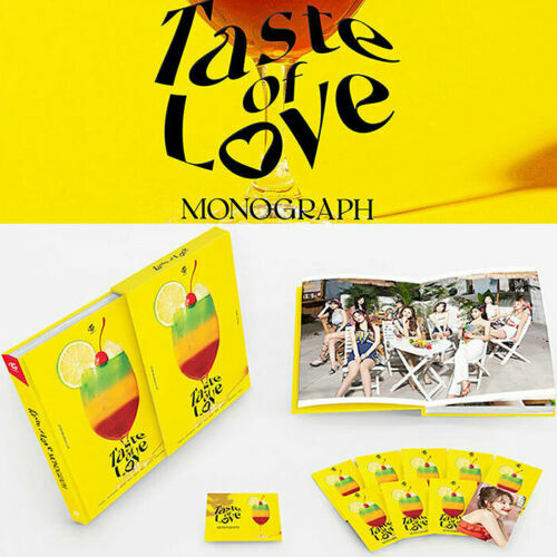 TWICE Taste of love monograph 新品未開封 TWICE [TASTE OF LOVE] MONOGRAPH 150 page Foto Buch+9ea Foto