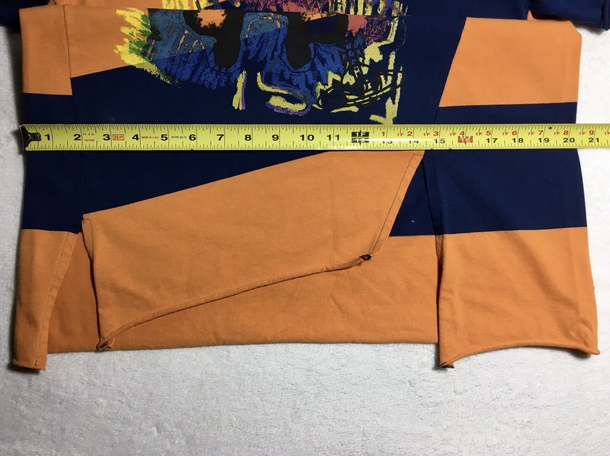 vivienne westwood anglomania Orange Blue Stripe Bunny Drum Size S