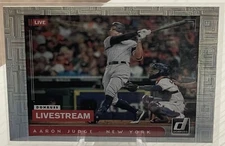 Aaron Judge 2021 Panini Donruss LIVESTREAM Vector # LS3 New York Yankees