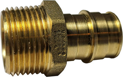 10 PIECES  1/2 PROPEX X 1/2 MALE NPT PEX EXPANSION F1960 ADAPTER, for UPONOR (WI