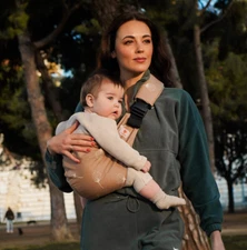 Toddler hip carrier bag, Organic cotton, Hold up to 20 kg, Light and compact