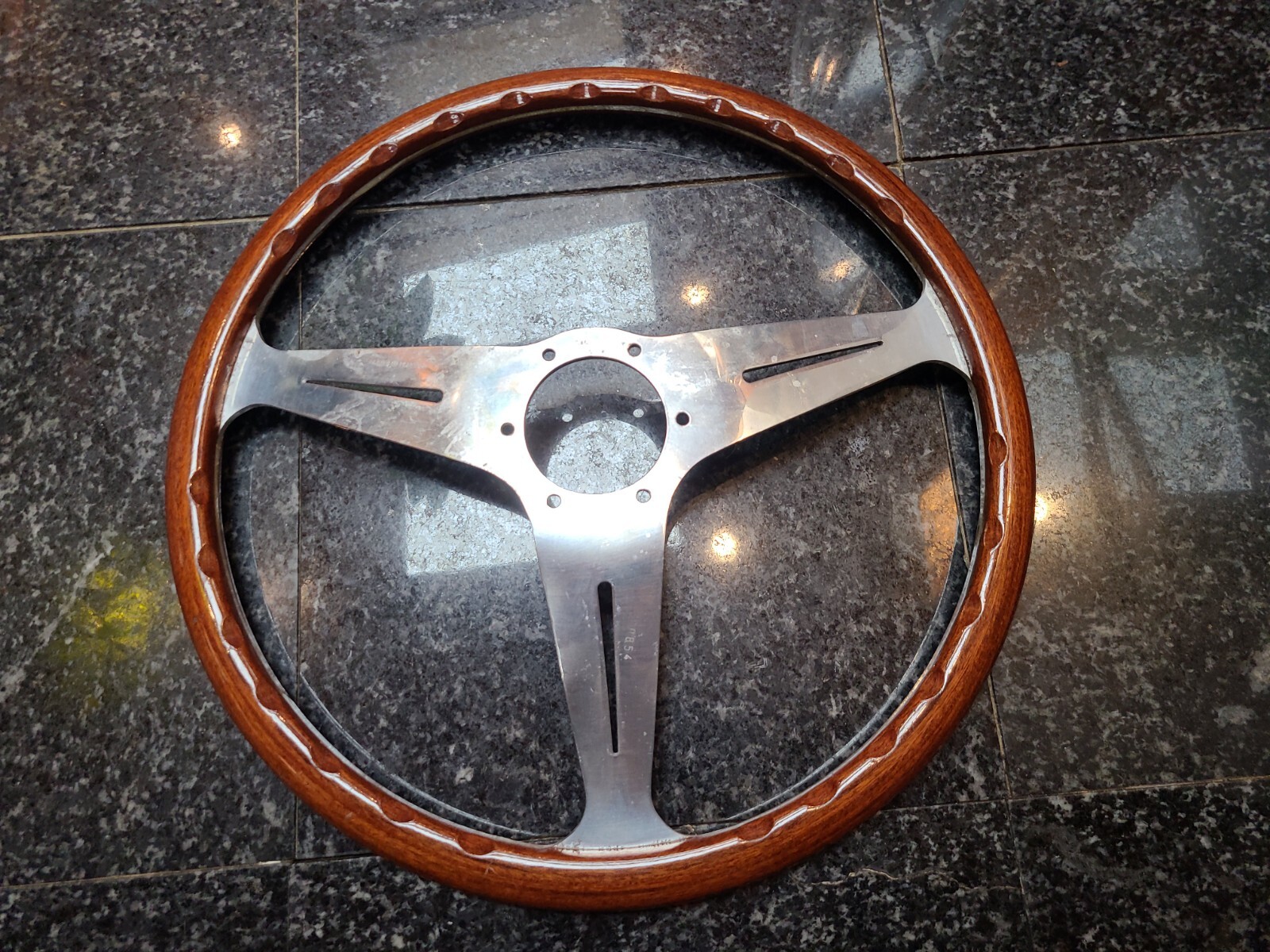 Rolls Royce Corniche 1967 Wood Steering Wheel Nardi  NEW old stock