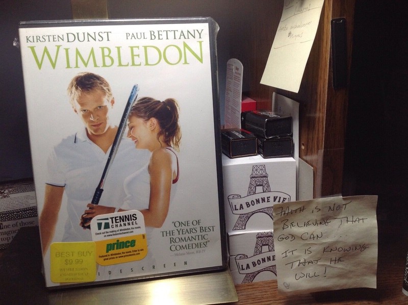 NIP! "WIMBLEDON" DVD '04 KIRSTEN DUNST, PAUL BETTANY UNUSED, SEALED! ROM. COMEDY