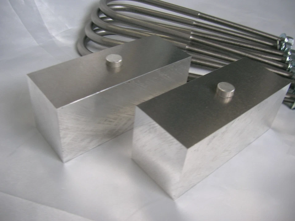 DATSUN 1200 Ute Rear Lowering Billet Blocks 5cm/2" (For NISSAN Sunny Truck B120) - Изображение 3 из 4