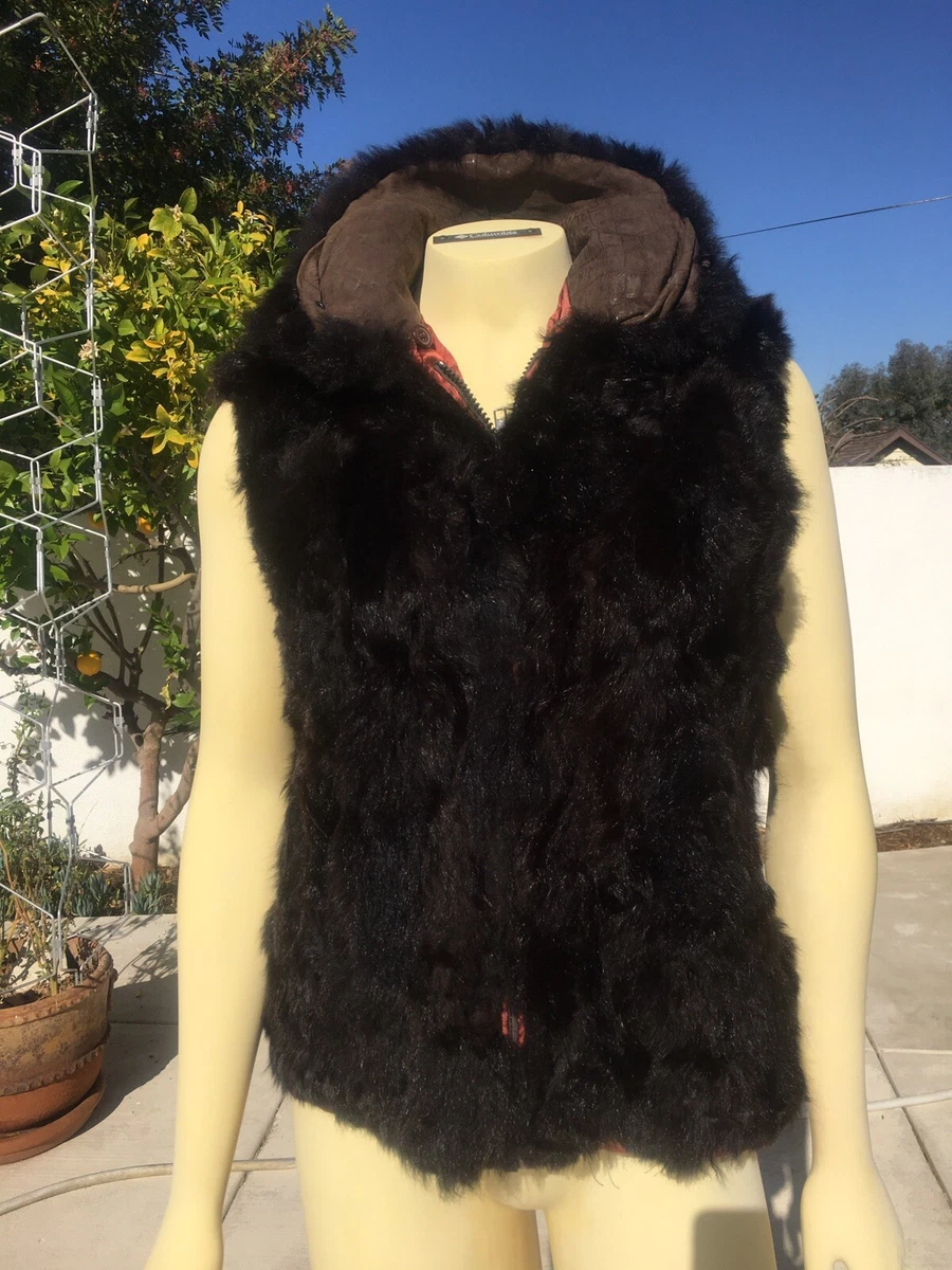 70s fur cheap vest