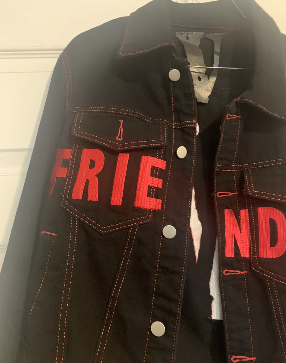 vlone denim jacket