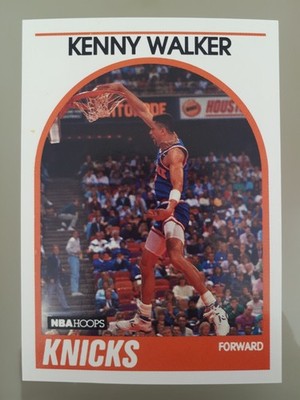 1989-90 NBA Hoops Kenny Walker #3 New York Knicks Basketball