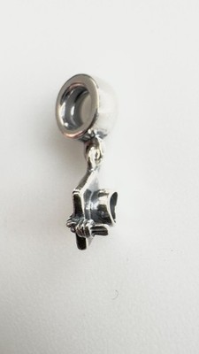 Pandora Sterling Silber Student Abschluss Hut oder Kappe Dangle Charm Bead