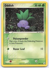 Oddish 68/101 Hidden Legends Non-Holo Pokemon Card Yuka Morii MP 9V5-MV1-29R on eBay