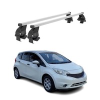Menabo DachträGer GrundtäGer FüR Nissan Note 2012-2017 50Kg Stahl Silber 2 Tlg