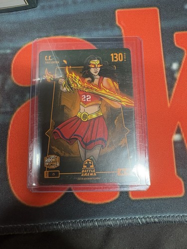 2024 Bo Jackson Battle Arena 1st Edition CC Caitlin Clark Inspired Fire RC #25