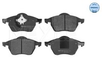 Meyle Bremsbelagsatz, Scheibenbremse 025 219 1119 FüR Audi Seat Skoda Vw