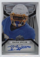 2023 Leaf Metal Portrait Silver Prismatic 6/10 Isaiah Spiller #PA-IS1 Auto 0i1b