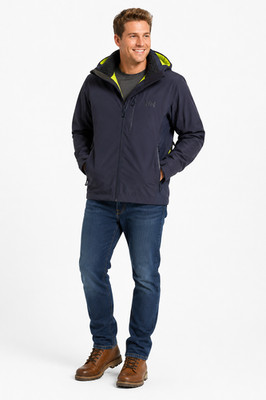 Helly Hansen Stoneham Jacket Size Large Coat Graphite NEVER WORN $625 Ski Snow