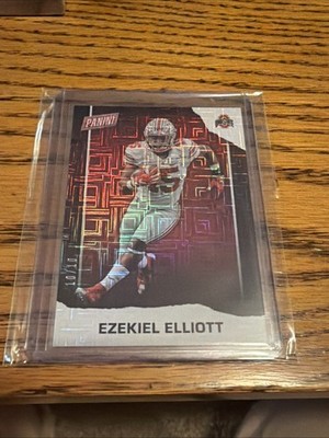 2021 Ezekiel Elliott Panini Father's Day #FB15 Escher Squares 10/10 Ohio State
