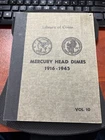Library of Coins Mercury Head Dimes 1916-1945 Vol. 10 - Empty Book